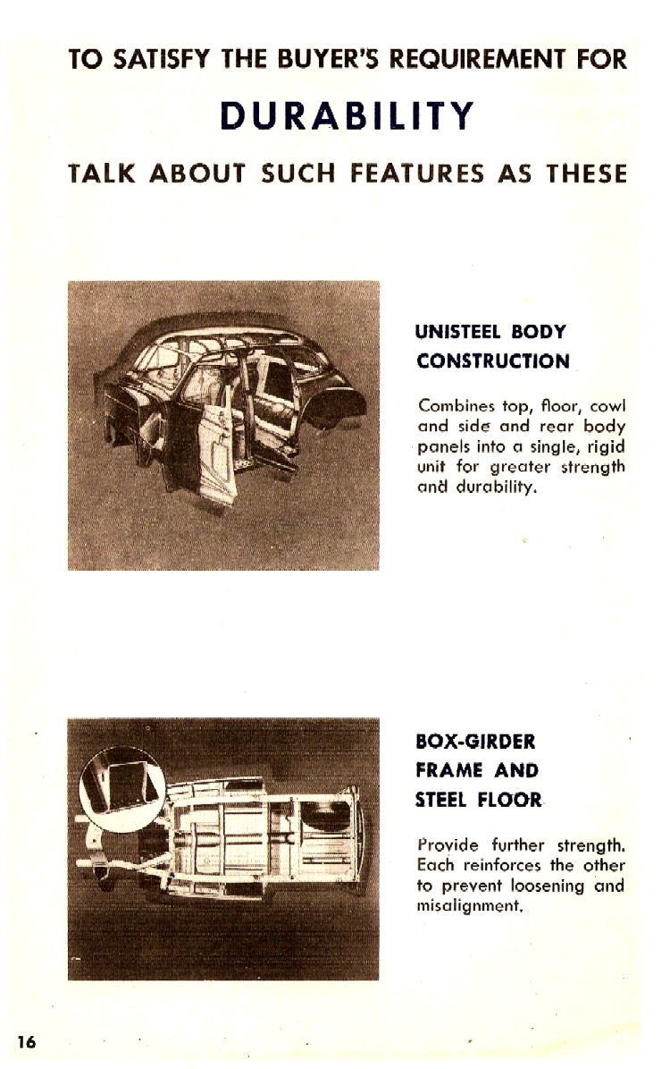 1946 Chevrolet First In Value Booklet Page 12